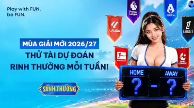 FUN88 Match X — cá cược 6 giải đấu lớn